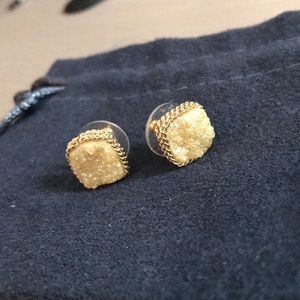 Druzy Stud Earrings